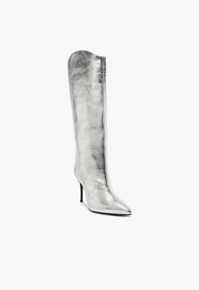 Schutz Shoes Maryana Boots Women Maryana Boot Silver