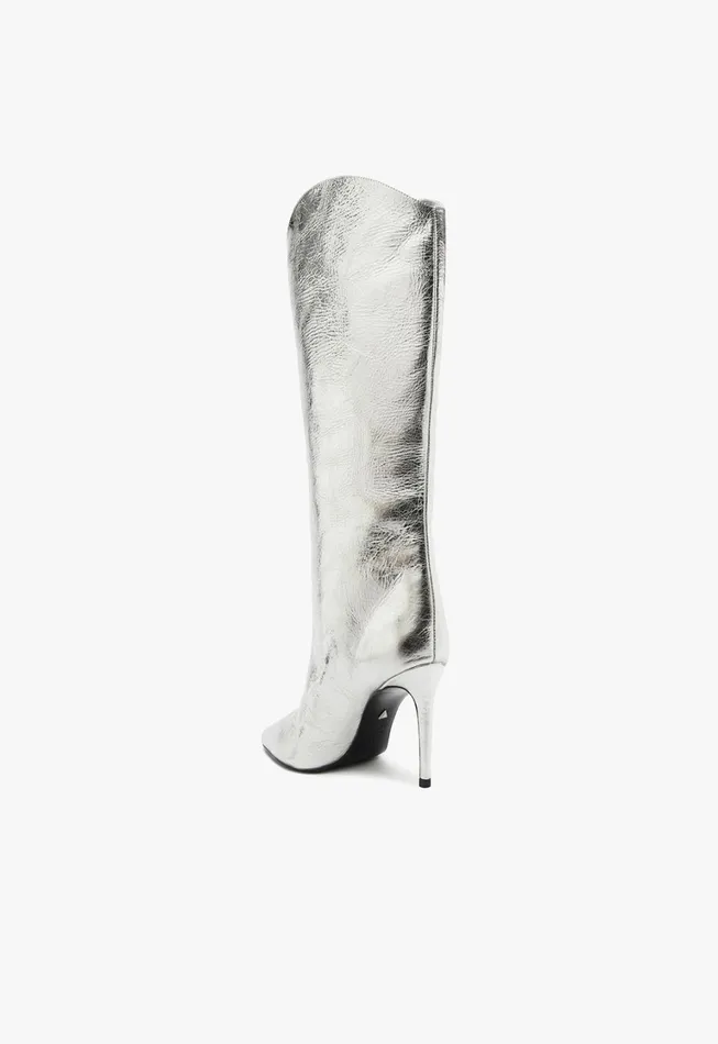 Schutz Shoes Maryana Boots Women Maryana Boot Silver
