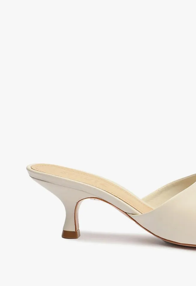 Schutz Shoes Mules Women Dethalia Nappa Leather Sandal Pearl Schutz Shoes Mules Women Dethalia Nappa Leather Sandal Pearl