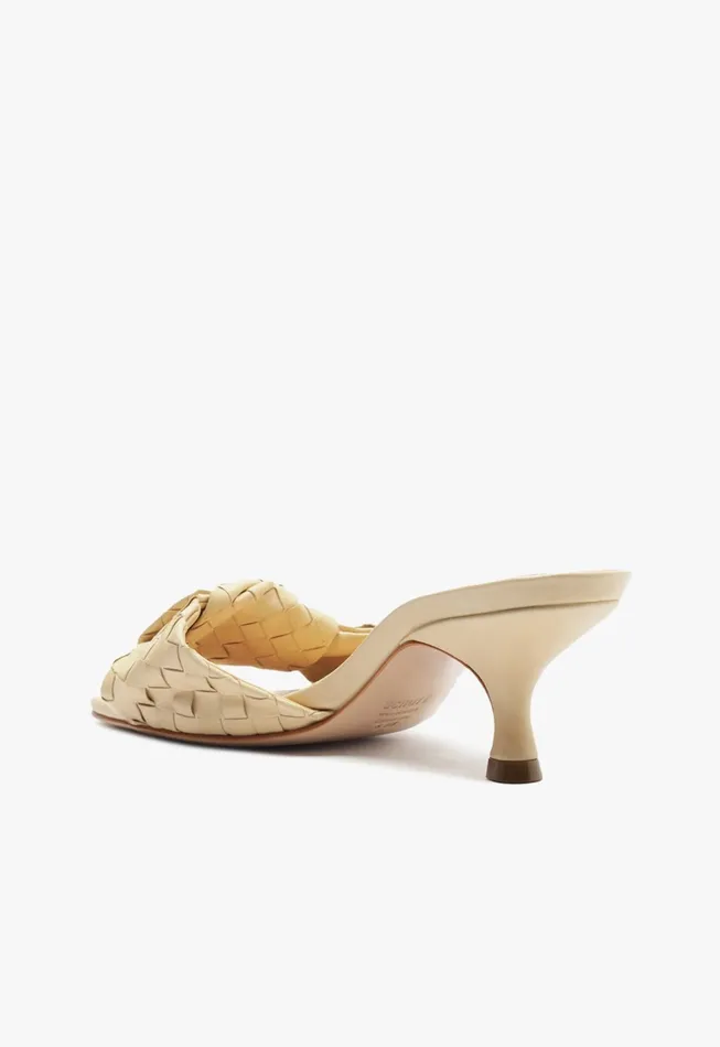 Schutz Shoes Mules Women Kareena Knot Mule Sandal Beige