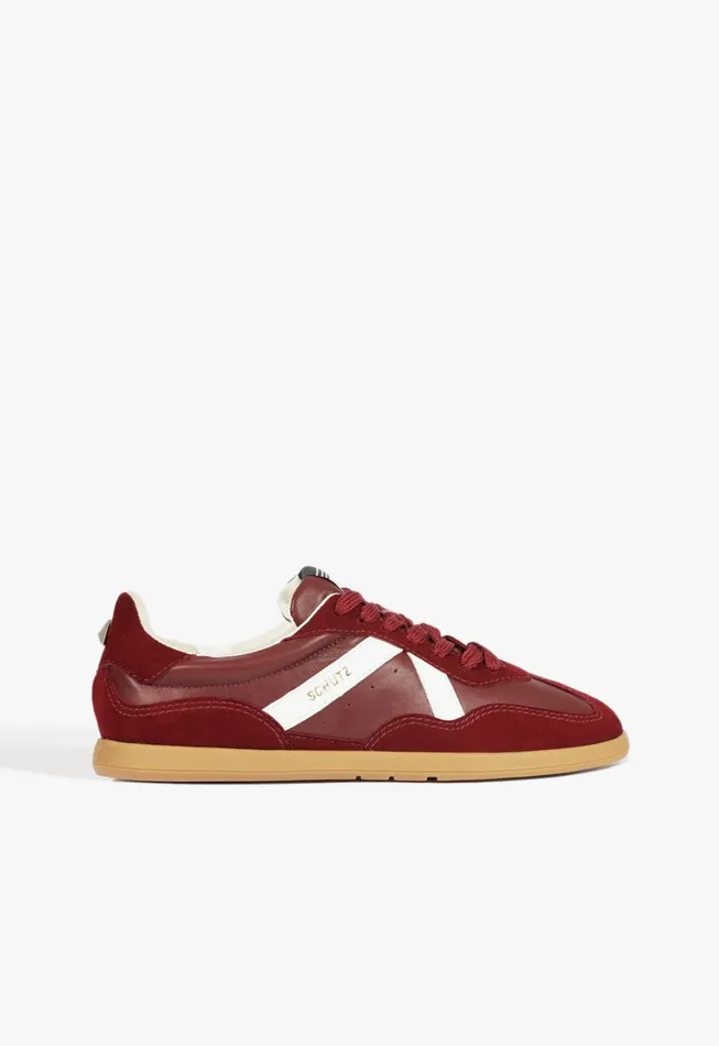 Schutz Shoes Sneakers Women Garden Sneaker Red