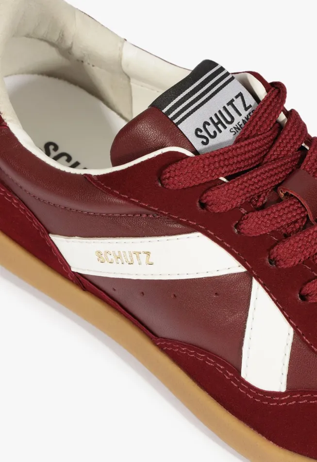 Schutz Shoes Sneakers Women Garden Sneaker Red