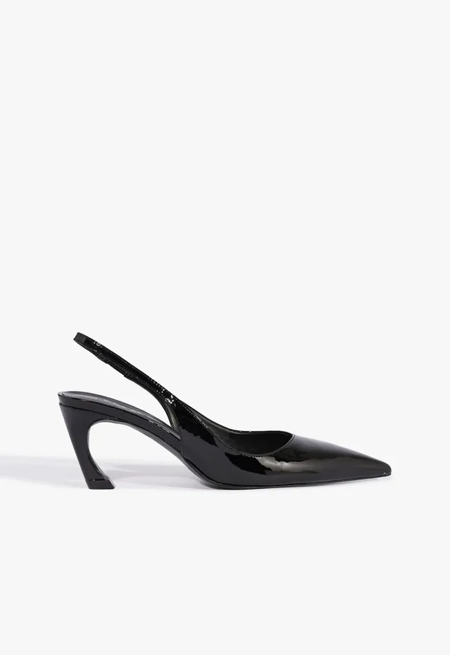 Schutz Shoes Women Lexi Sling Mid Pump Black