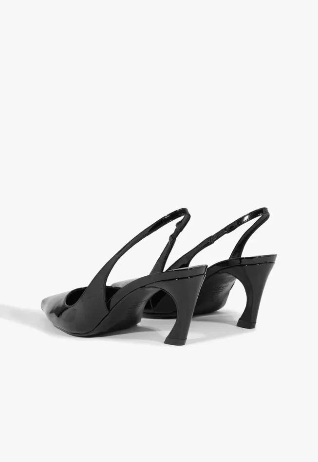 Schutz Shoes Women Lexi Sling Mid Pump Black