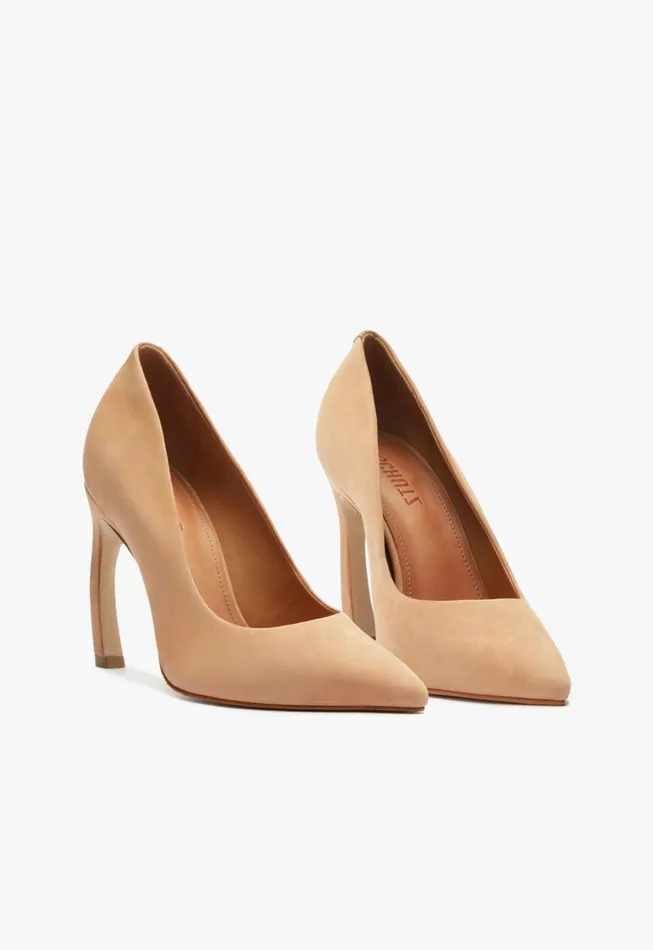 Schutz Shoes Women Lou Curve Pump Beige