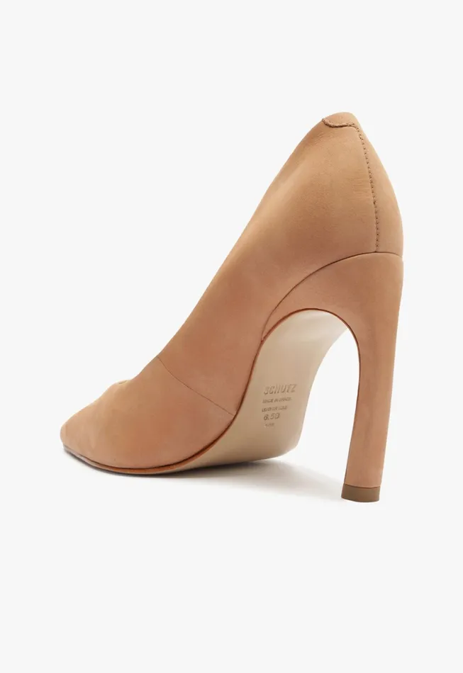 Schutz Shoes Women Lou Curve Pump Beige