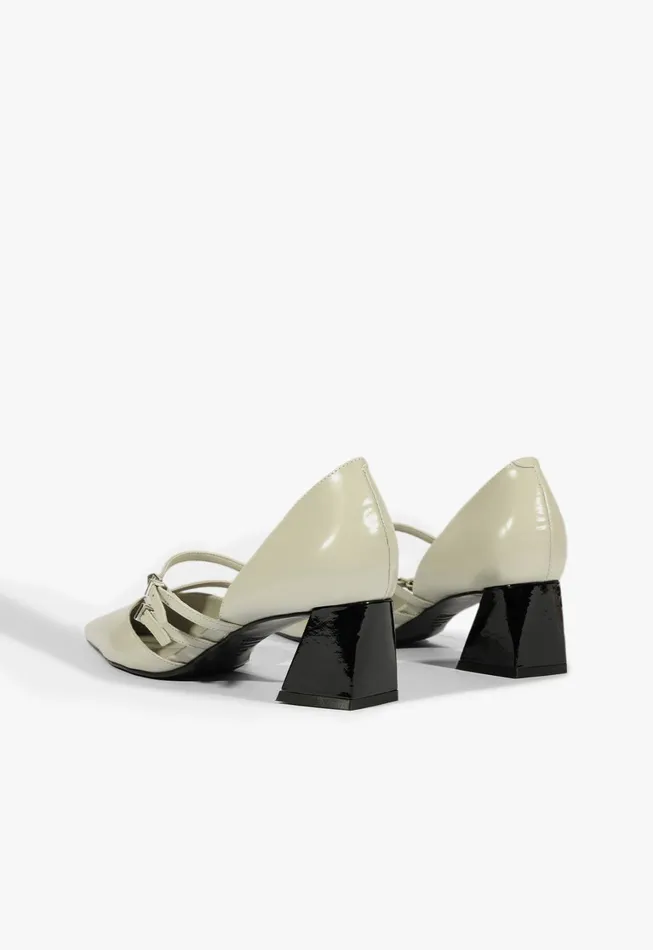 Schutz Shoes Women Rue Mid Pump Grey