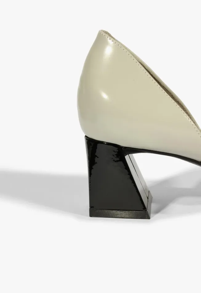 Schutz Shoes Women Rue Mid Pump Grey
