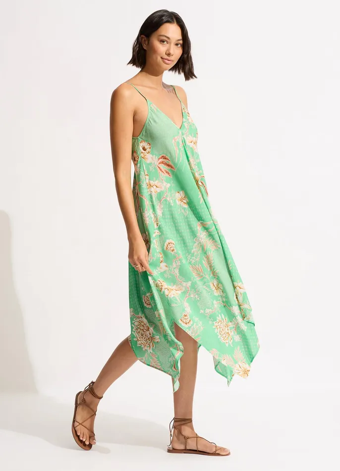 Seafolly Eden Scarf Dress 8211 Mint Women Beach Dresses Seafolly Eden Scarf Dress 8211 Mint Women Beach Dresses