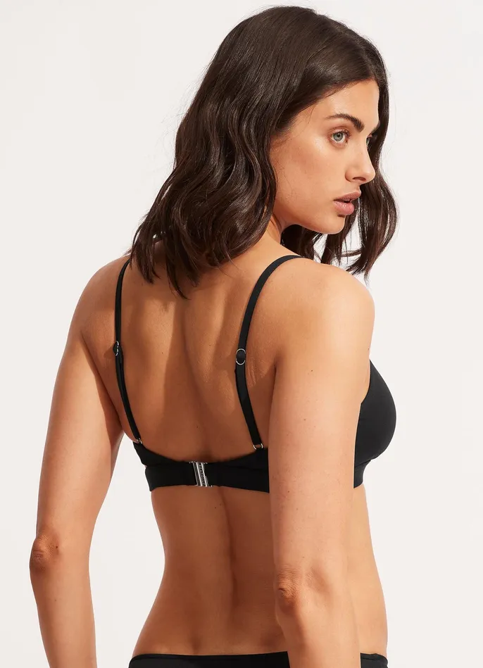 Seafolly Seafolly Collective Hybrid Bralette 8211 Black Women Bralette