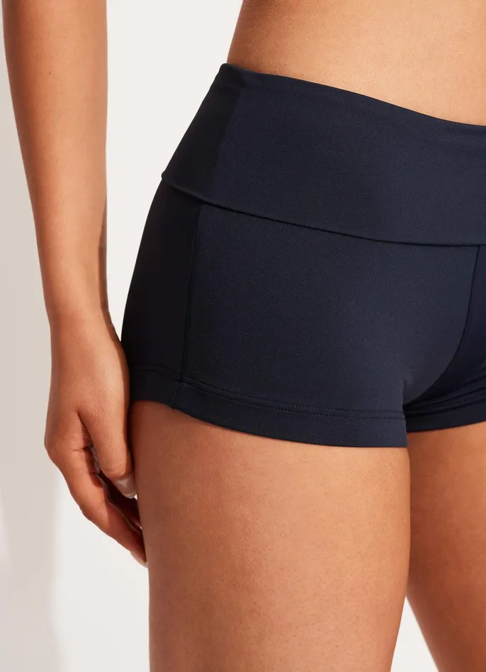 Seafolly Seafolly Collective Roll Top Boyleg 8211 True Navy Women More Coverage Seafolly Seafolly Collective Roll Top Boyleg 8211 True Navy Women More Coverage