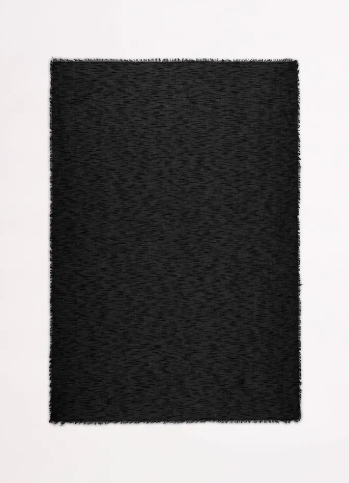 Seafolly Textured Cotton Beach Wrap 8211 Black Women Skirts and Sarongs Seafolly Textured Cotton Beach Wrap 8211 Black Women Skirts and Sarongs