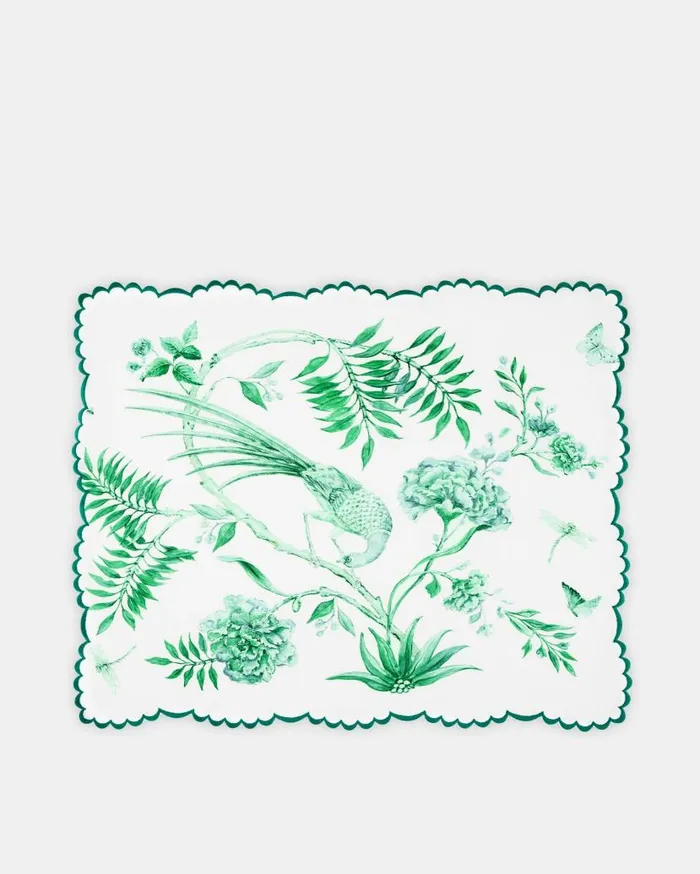 Secret Garden Placemat Green Women Aquazzura Table Linens Secret Garden Placemat Green Women Aquazzura Table Linens