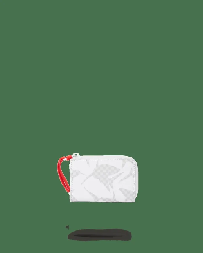 SHARK CHECK WHITE WALLET Bags SPRAYGROUND SHARK CHECK WHITE WALLET Bags SPRAYGROUND