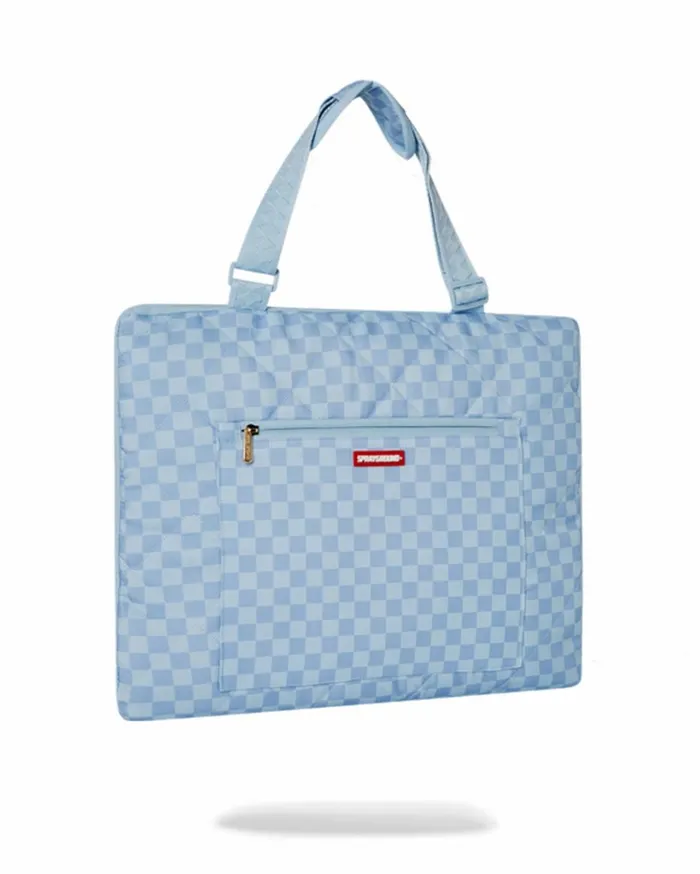 SHARK ISLAND PACKABLE BEACH MAT BLANKET WATER RESISTANT CONVERTIBLE TOTE Bags SPRAYGROUND
