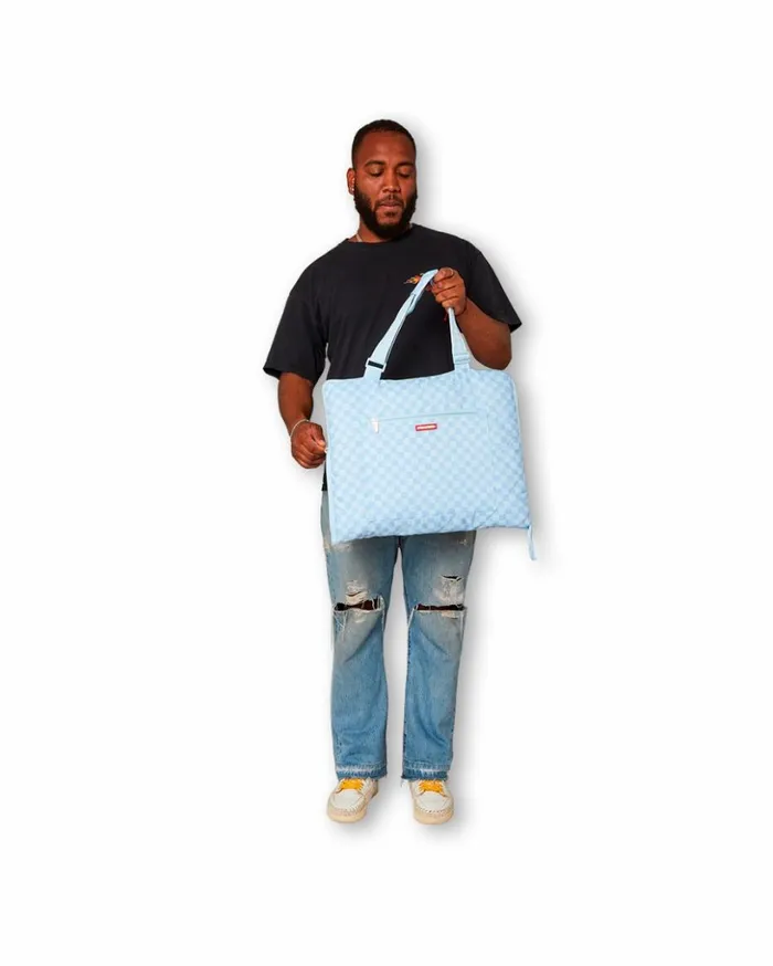 SHARK ISLAND PACKABLE BEACH MAT BLANKET WATER RESISTANT CONVERTIBLE TOTE Bags SPRAYGROUND
