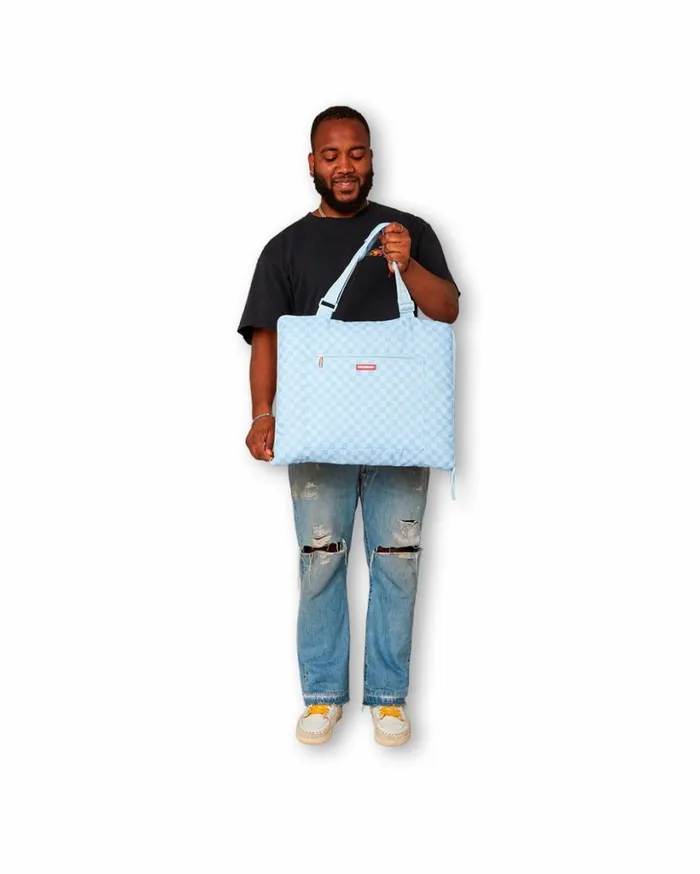 SHARK ISLAND PACKABLE BEACH MAT BLANKET WATER RESISTANT CONVERTIBLE TOTE Bags SPRAYGROUND