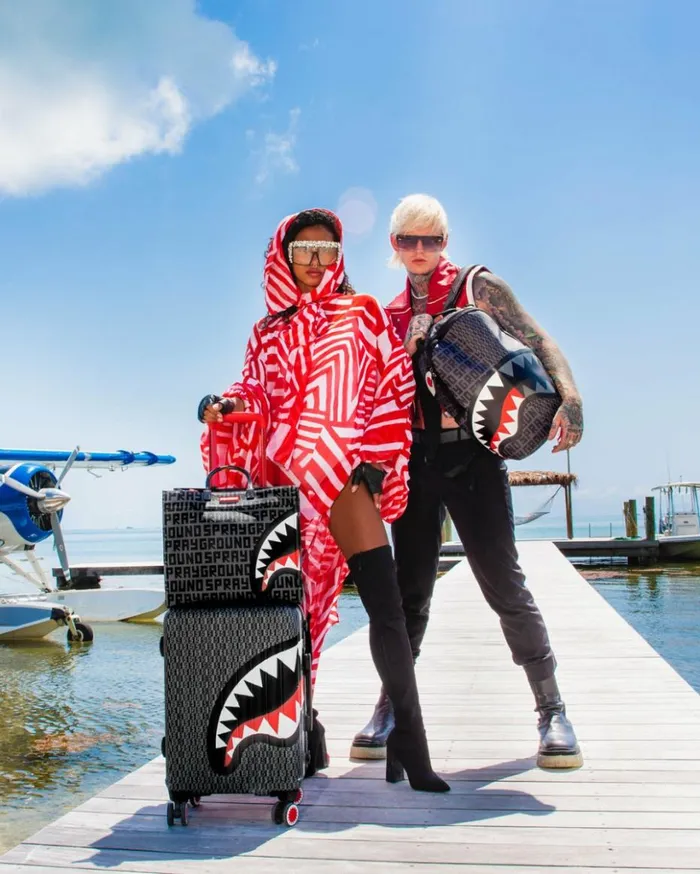 SHARKFINITY STEALTH PILOT TORTUGA TOTE Bags SPRAYGROUND