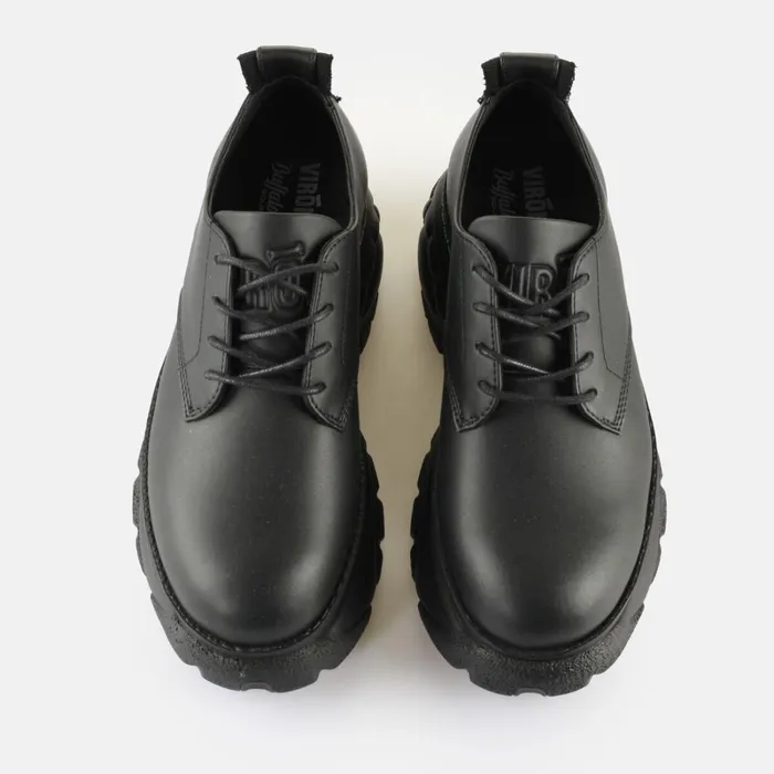 Shift08M990 8211 Vegan Corn Based Nappa 8211 Black Black Buffalo LaceUps and Loafer Shift08M990 8211 Vegan Corn Based Nappa 8211 Black Black Buffalo LaceUps and Loafer