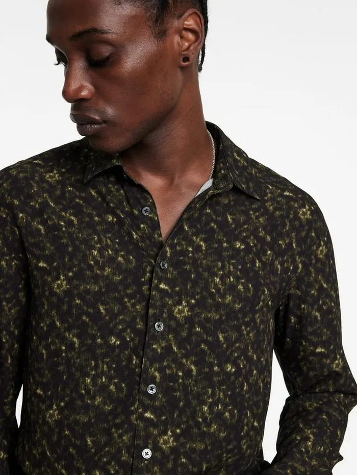 Shirts Men John Varvatos TARA SHIRT Lichen Green