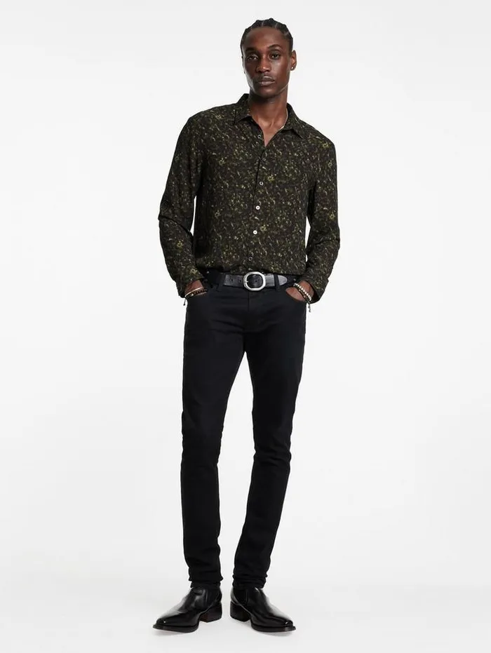 Shirts Men John Varvatos TARA SHIRT Lichen Green