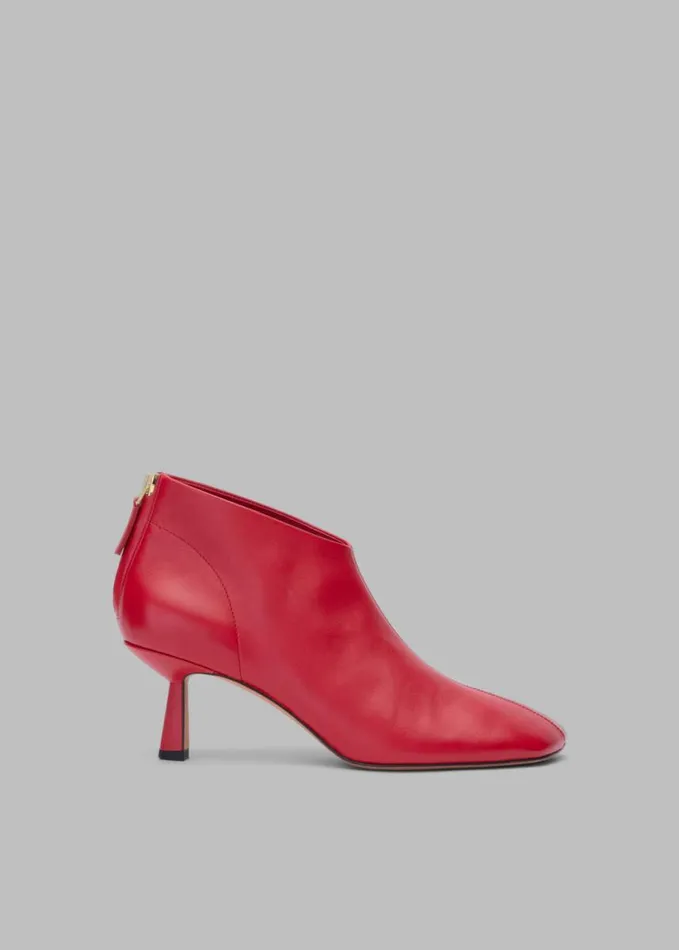 Shoes Women The Frankie Shop 31 Phillip Lim ID Glove Bootie 8211 Lipstick Red