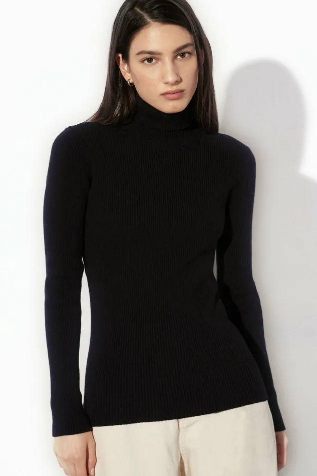 Shop Core Collection Mara Hoffman Lori Sweater Black Shop Core Collection Mara Hoffman Lori Sweater Black