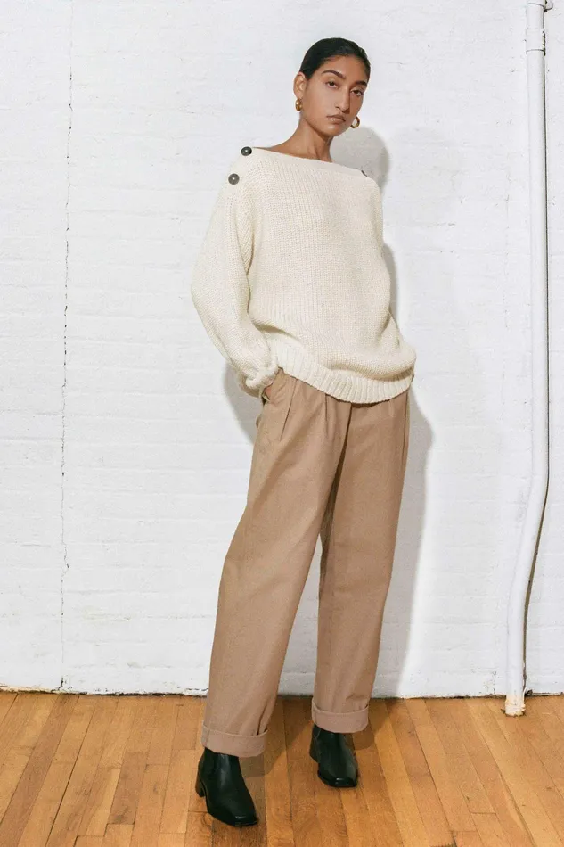 Shop Core Collection Mara Hoffman Monte Pant Khaki Shop Core Collection Mara Hoffman Monte Pant Khaki