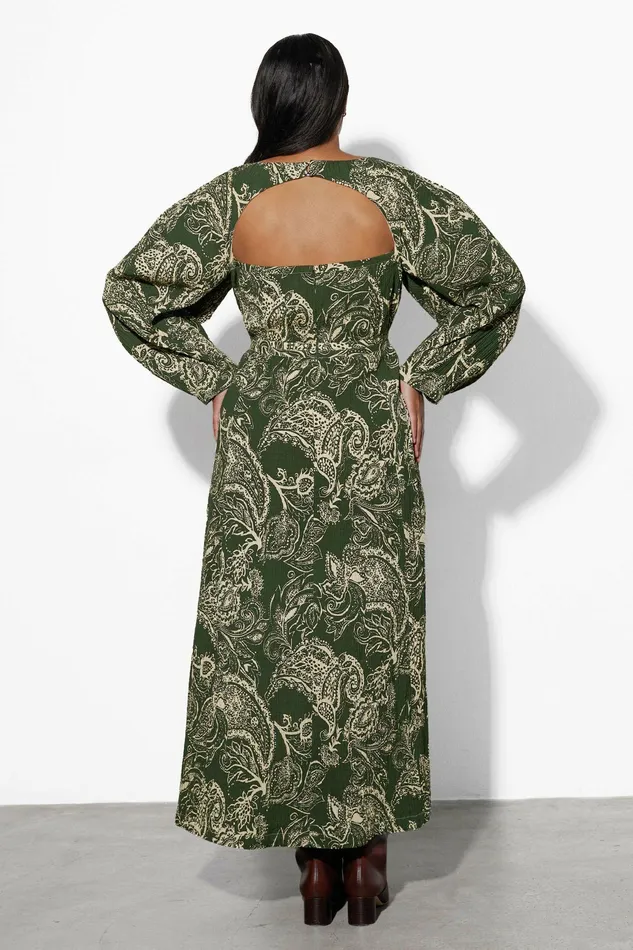 Shop Extended Sizes Mara Hoffman Extended Violeta Dress Green Shop Extended Sizes Mara Hoffman Extended Violeta Dress Green