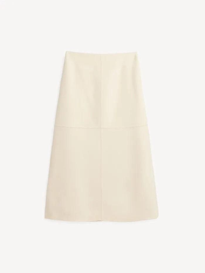Skirts Women By Malene Birger Angello Wool Midi Skirt Pearl