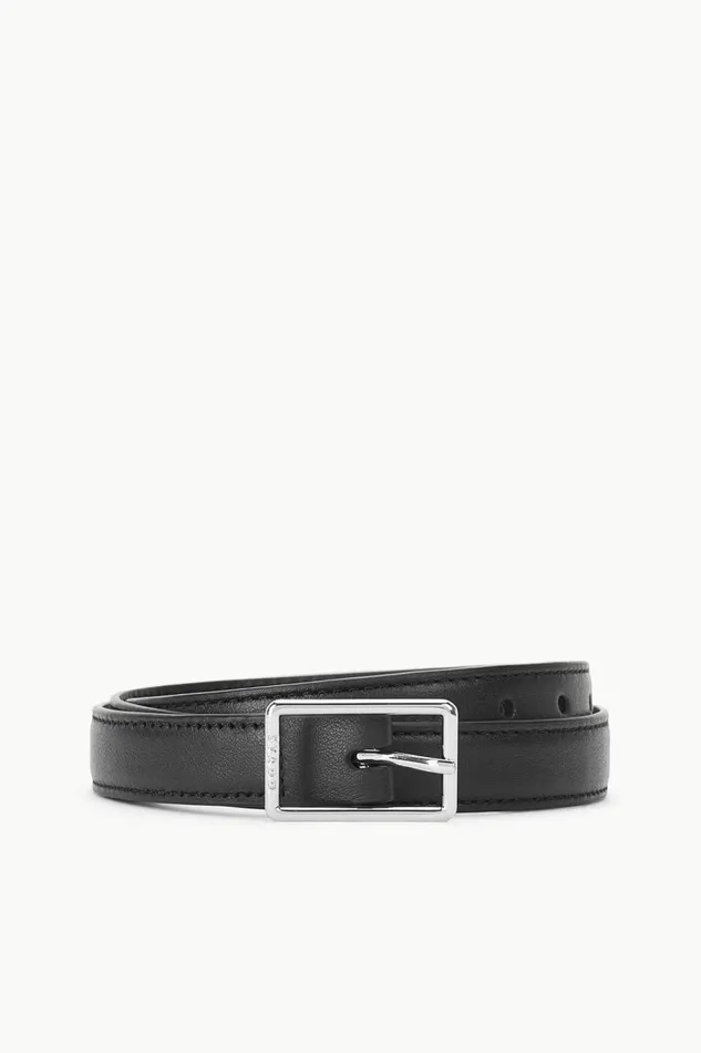 STAUD Belts Women STAUD CLASSIC WIDE BELT BLACK