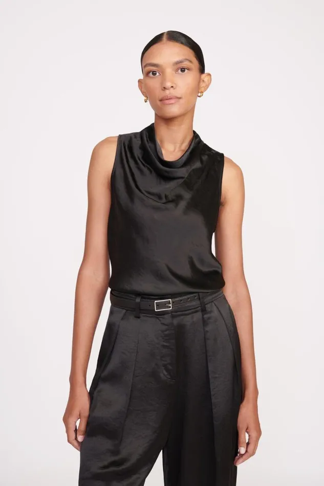 STAUD Belts Women STAUD CLASSIC WIDE BELT BLACK STAUD Belts Women STAUD CLASSIC WIDE BELT BLACK