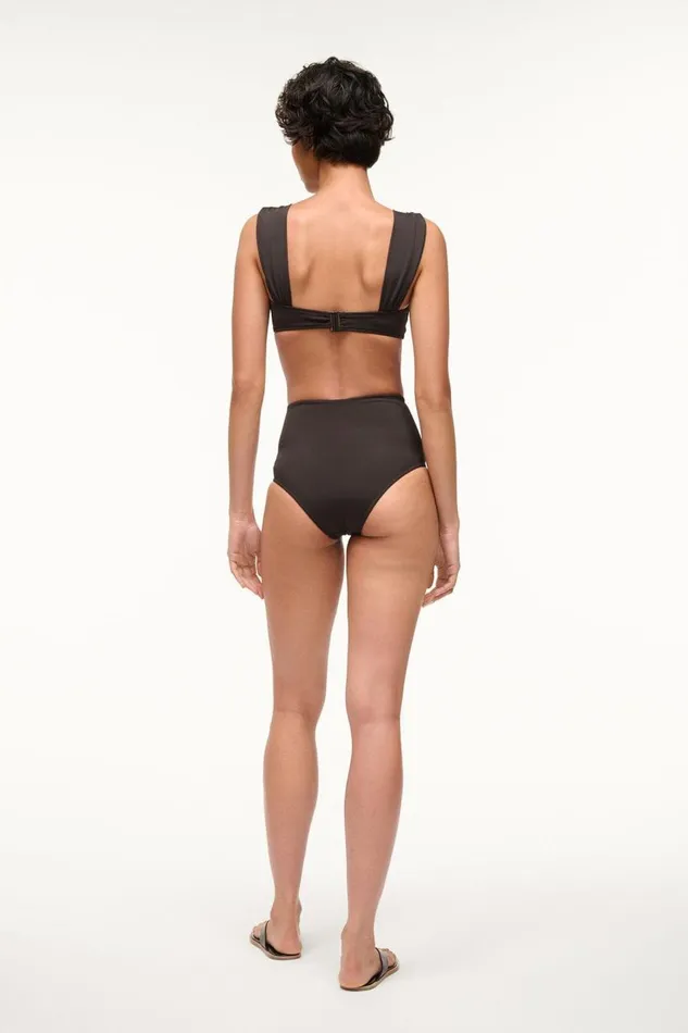 STAUD Bikinis Women STAUD MELROSE BIKINI TOP BLACK STAUD Bikinis Women STAUD MELROSE BIKINI TOP BLACK