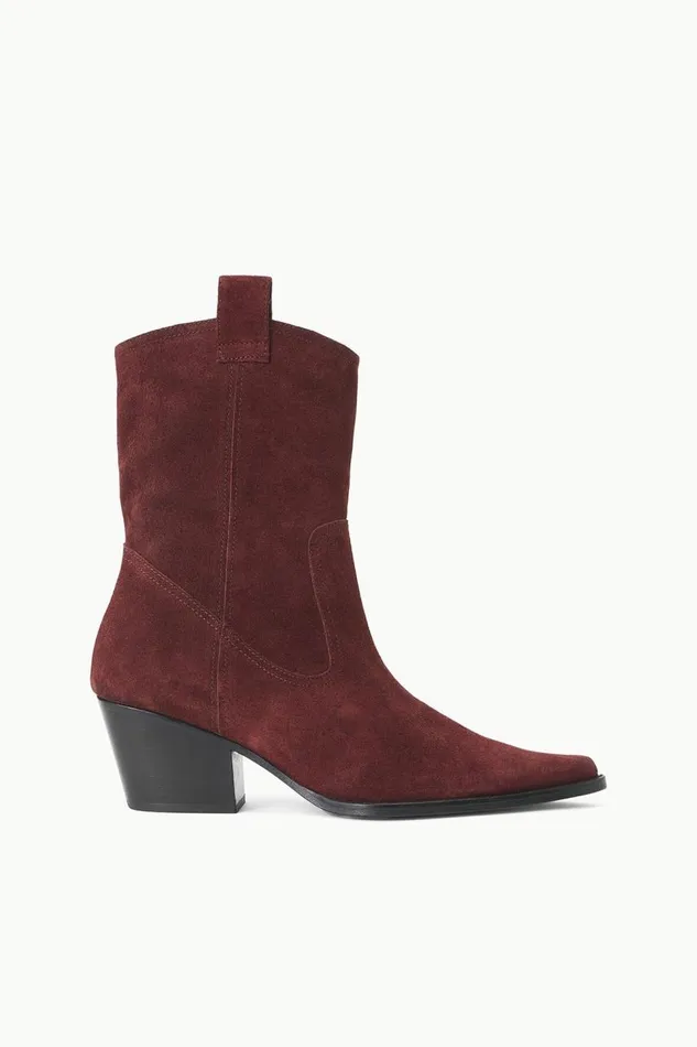 STAUD Boots Women STAUD JUNE BOOT MAHOGANY