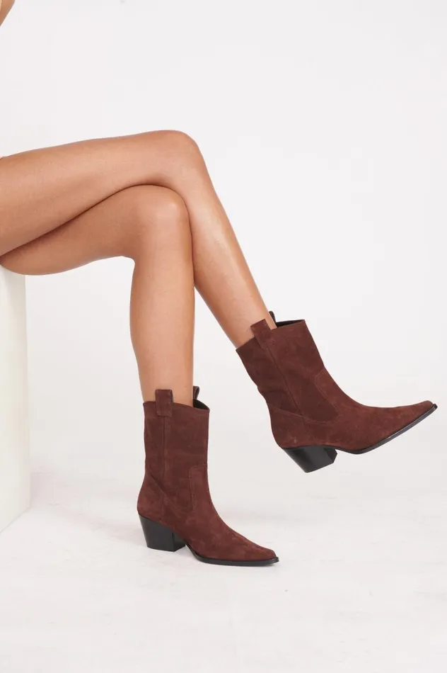 STAUD Boots Women STAUD JUNE BOOT MAHOGANY STAUD Boots Women STAUD JUNE BOOT MAHOGANY