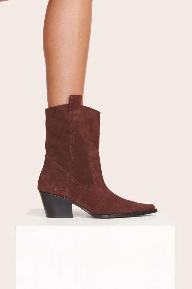 STAUD Boots Women STAUD JUNE BOOT MAHOGANY STAUD Boots Women STAUD JUNE BOOT MAHOGANY