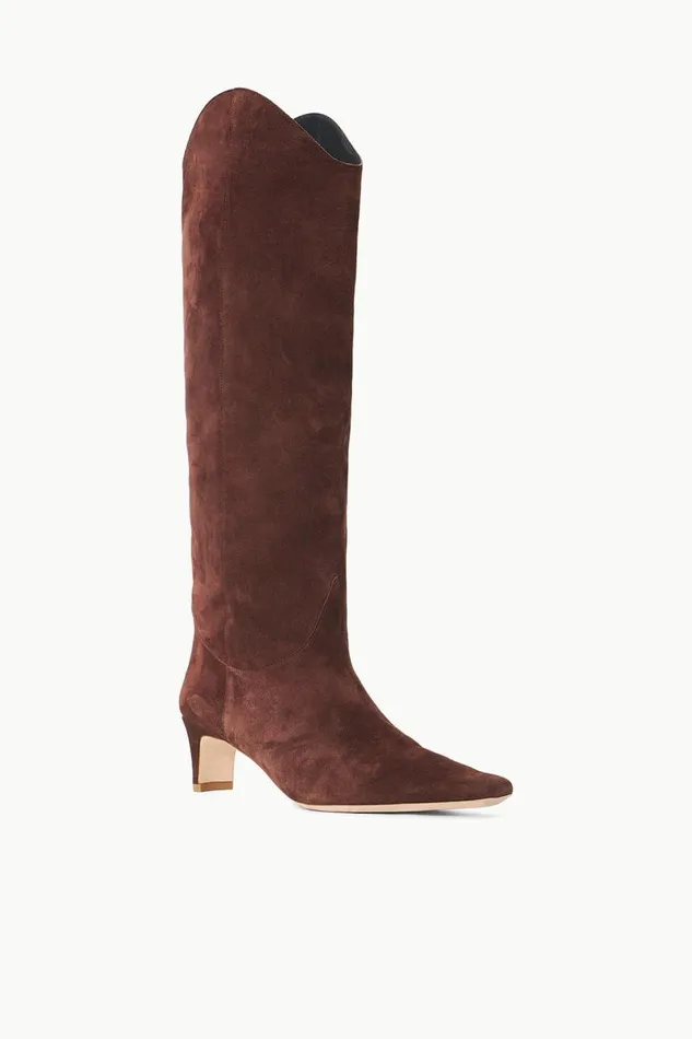 STAUD Boots Women STAUD WESTERN WALLY BOOT MAHOGANY STAUD Boots Women STAUD WESTERN WALLY BOOT MAHOGANY