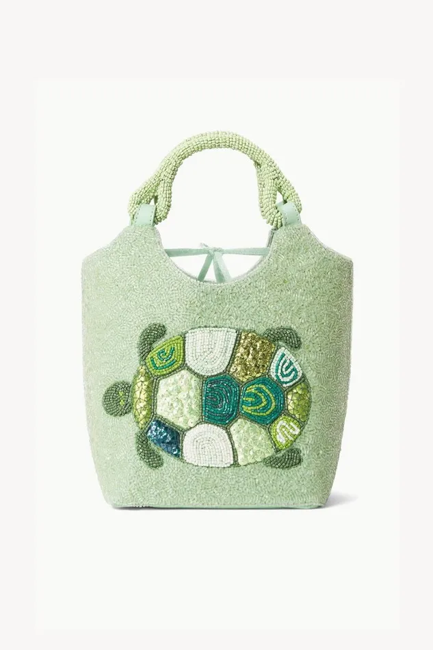 STAUD Bucket Women STAUD BEADED COTE BAG BABY TURTLE