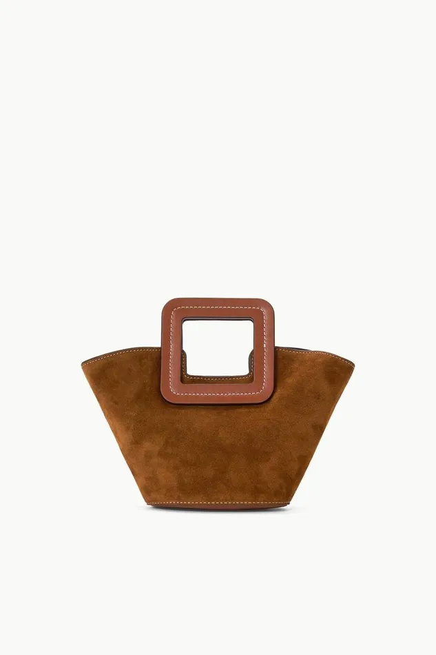 STAUD Bucket Women STAUD SHIRLEY MINI BUCKET BAG TAN