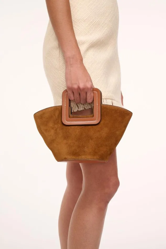 STAUD Bucket Women STAUD SHIRLEY MINI BUCKET BAG TAN STAUD Bucket Women STAUD SHIRLEY MINI BUCKET BAG TAN