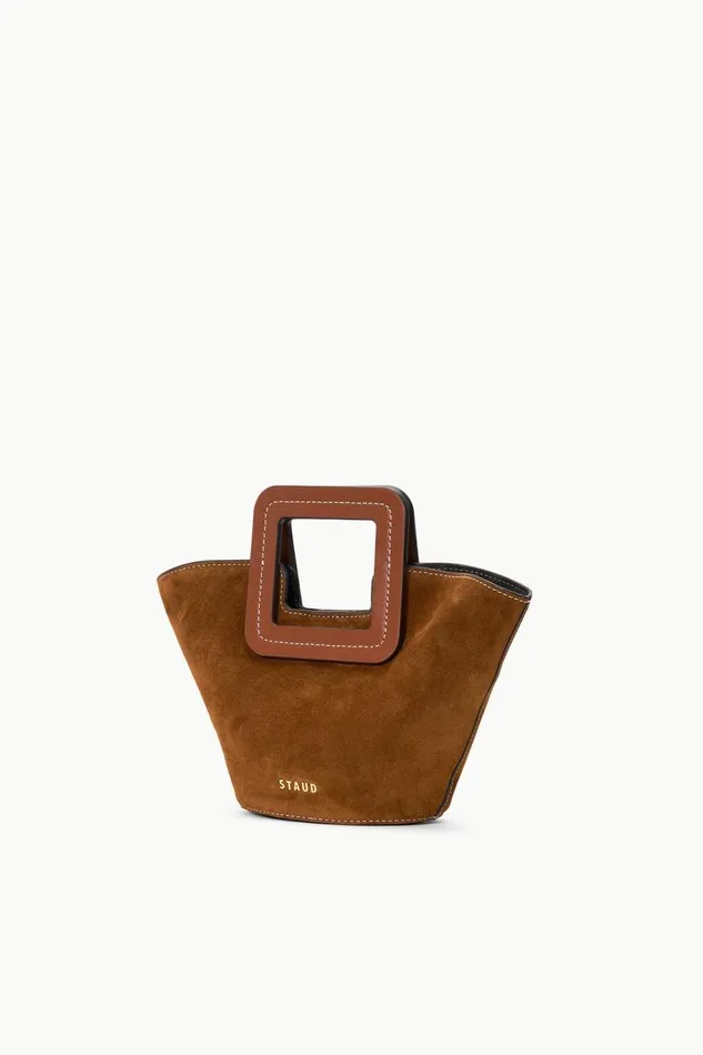 STAUD Bucket Women STAUD SHIRLEY MINI BUCKET BAG TAN STAUD Bucket Women STAUD SHIRLEY MINI BUCKET BAG TAN