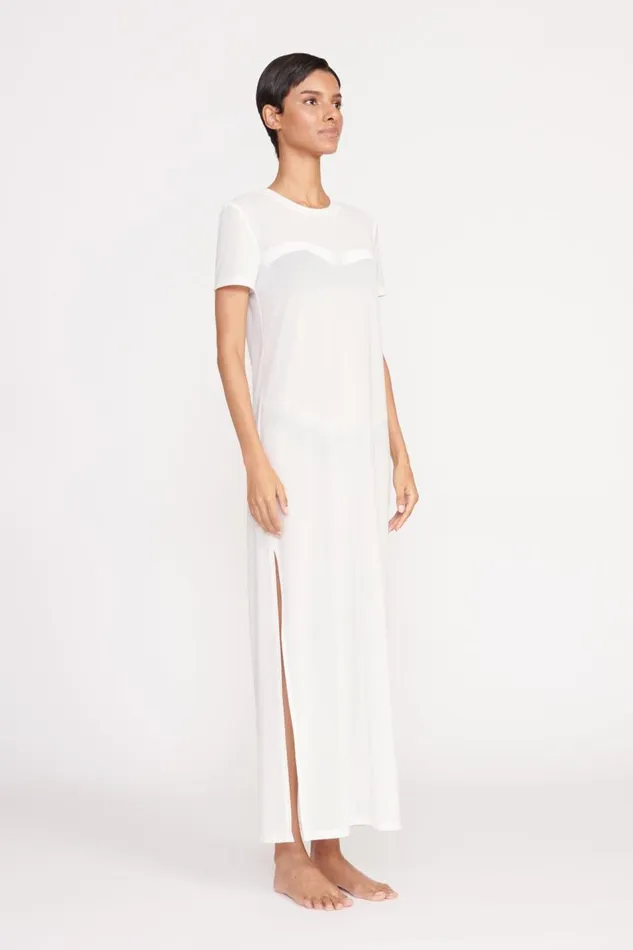 STAUD CoverUps Women STAUD OTTILIE DRESS WHITE STAUD CoverUps Women STAUD OTTILIE DRESS WHITE