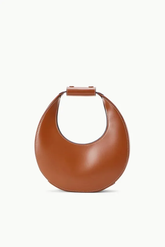 STAUD Crossbody Women MINI MOON BAG TAN STAUD Crossbody Women MINI MOON BAG TAN