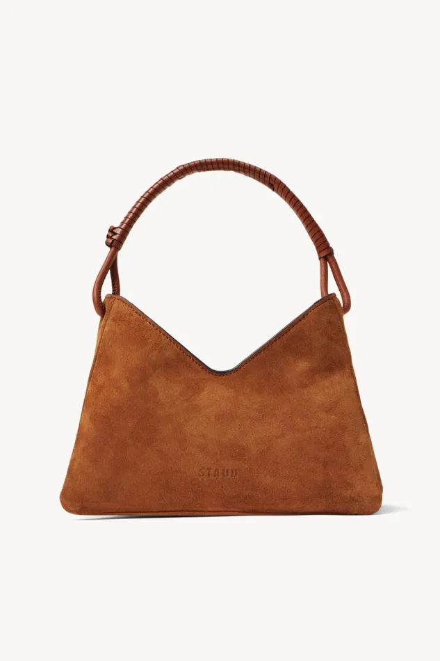 STAUD Crossbody Women STAUD VALERIE SHOULDER BAG TAN STAUD Crossbody Women STAUD VALERIE SHOULDER BAG TAN
