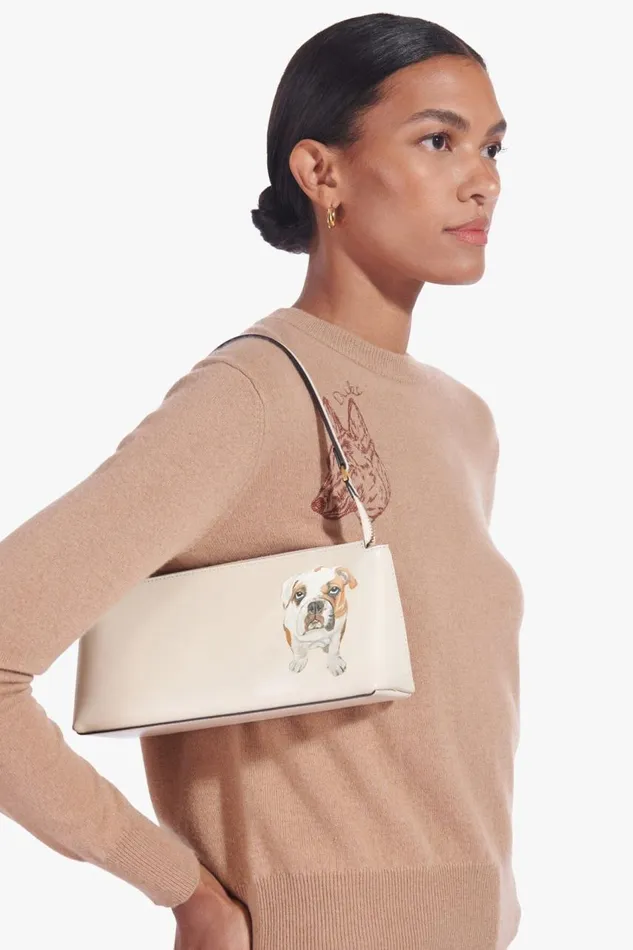 STAUD Custom Handbags Women STAUD CUSTOM KAIA SHOULDER BAG CREAM STAUD Custom Handbags Women STAUD CUSTOM KAIA SHOULDER BAG CREAM