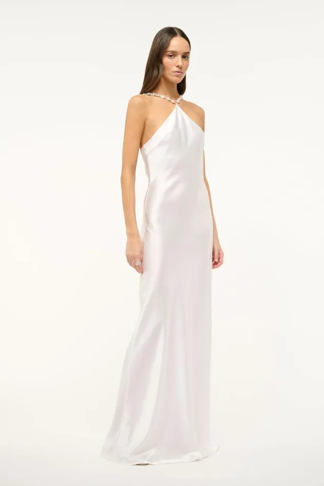 STAUD Dresses Women STAUD CADENCE DRESS PEARL STAUD Dresses Women STAUD CADENCE DRESS PEARL