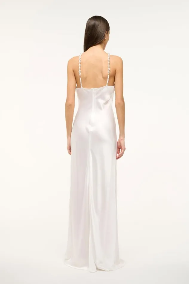 STAUD Dresses Women STAUD CADENCE DRESS PEARL STAUD Dresses Women STAUD CADENCE DRESS PEARL