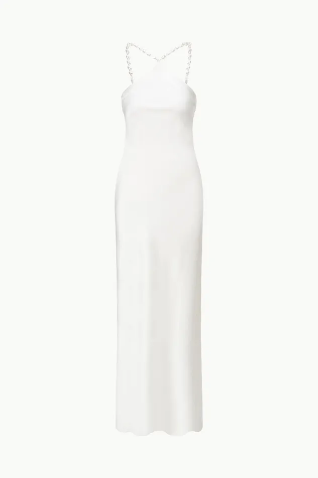 STAUD Dresses Women STAUD CADENCE DRESS PEARL STAUD Dresses Women STAUD CADENCE DRESS PEARL