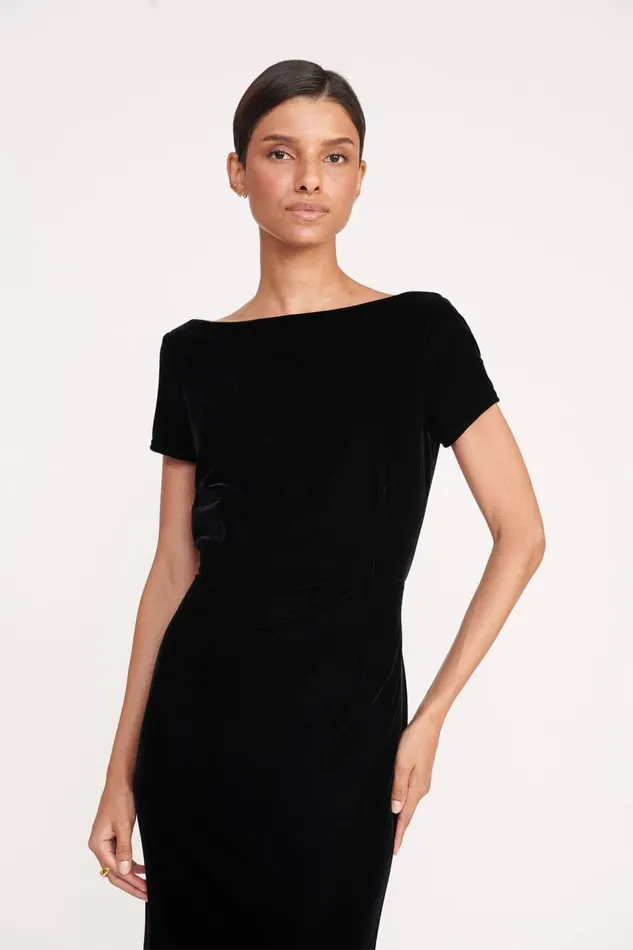 STAUD Dresses Women STAUD EMELYN DRESS BLACK STAUD Dresses Women STAUD EMELYN DRESS BLACK