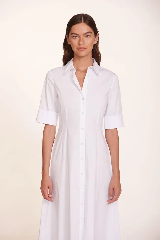 STAUD Dresses Women STAUD JOAN MAXI DRESS WHITE STAUD Dresses Women STAUD JOAN MAXI DRESS WHITE